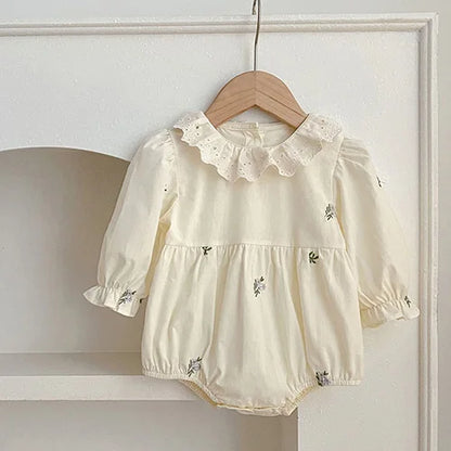 Baby Cotton Embroidery Romper
