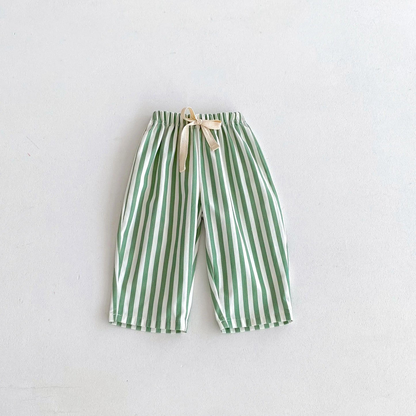 Striped Cotton Drawstring Pants – Unisex Comfort for Everyday Adventures