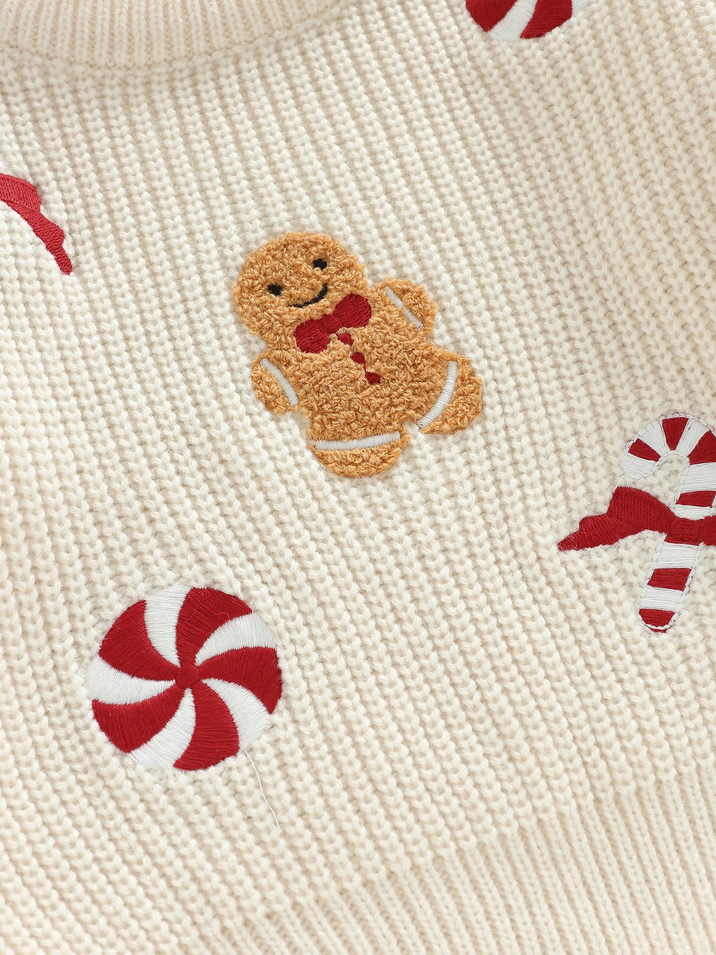 Gingerbread Toddler Holiday Sweater