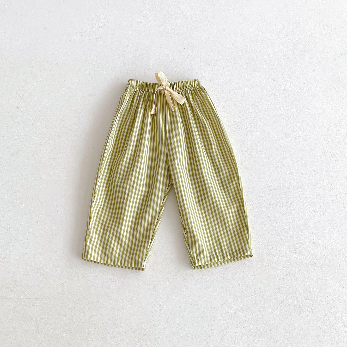 Striped Cotton Drawstring Pants – Unisex Comfort for Everyday Adventures
