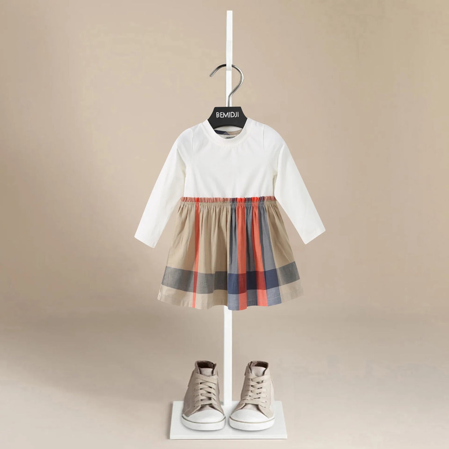 Cotton Plaid Ellie Dress - Peachy Bloomers