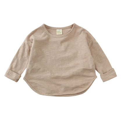 Casual Long Sleeve T-shirt - Peachy Bloomers