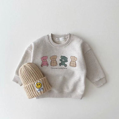 I am Your Teddy Bear Sweatshirt - Peachy Bloomers