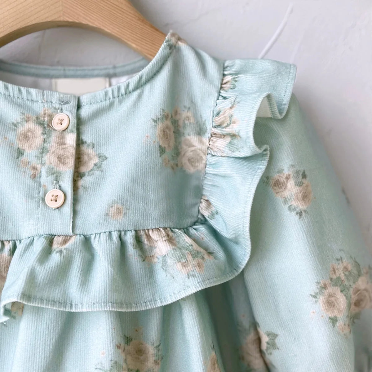 Floral Corduroy Jumpsuit for Girls