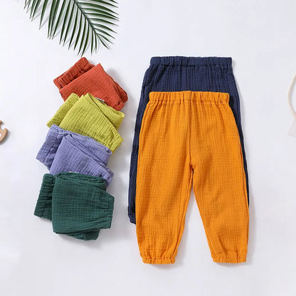 Organic Cotton Lightweight Summer Pants