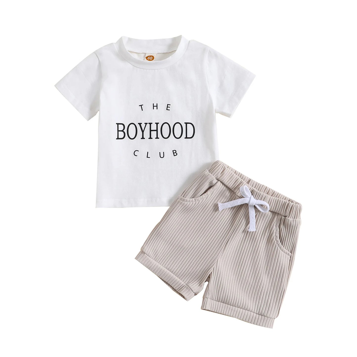 Boyhood T-shirt and Shorts Set - Peachy Bloomers