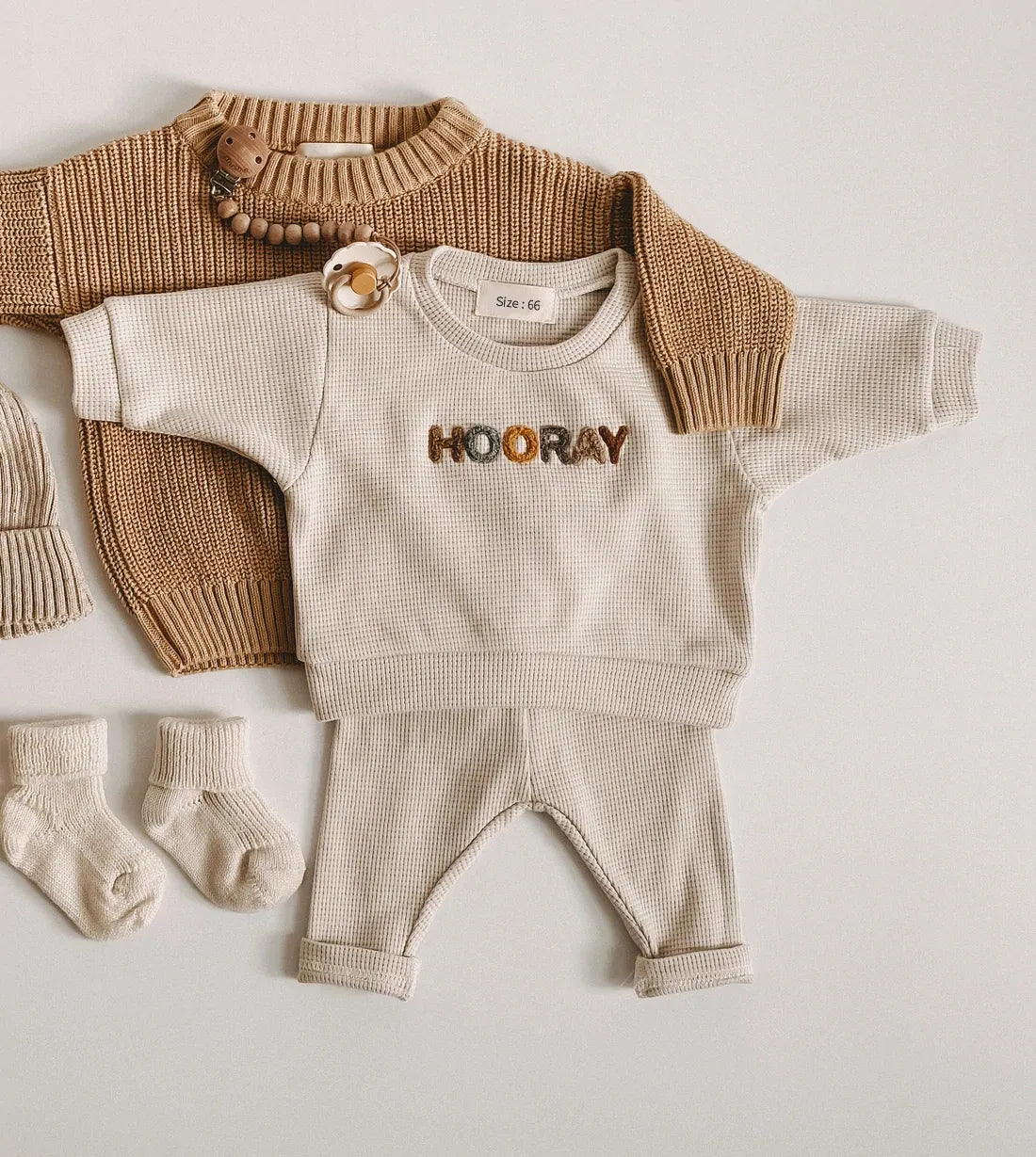 Baby Casual Sweatshirt and Sweatpants Set - Peachy Bloomers