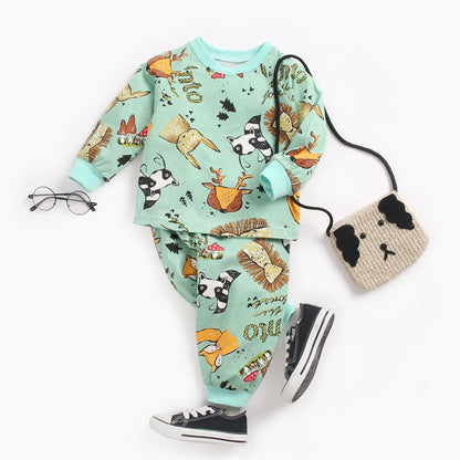 Organic Cotton Print Pajamas