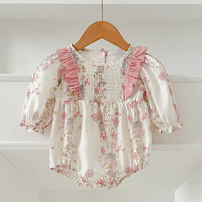 Baby Cotton Embroidery Romper