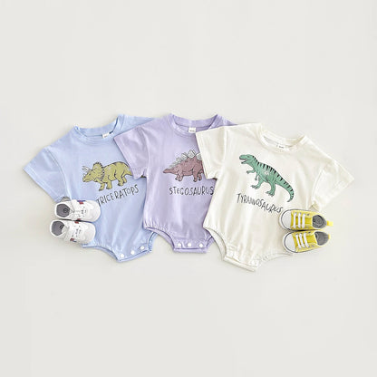 Dinosaur Cotton Baby Romper