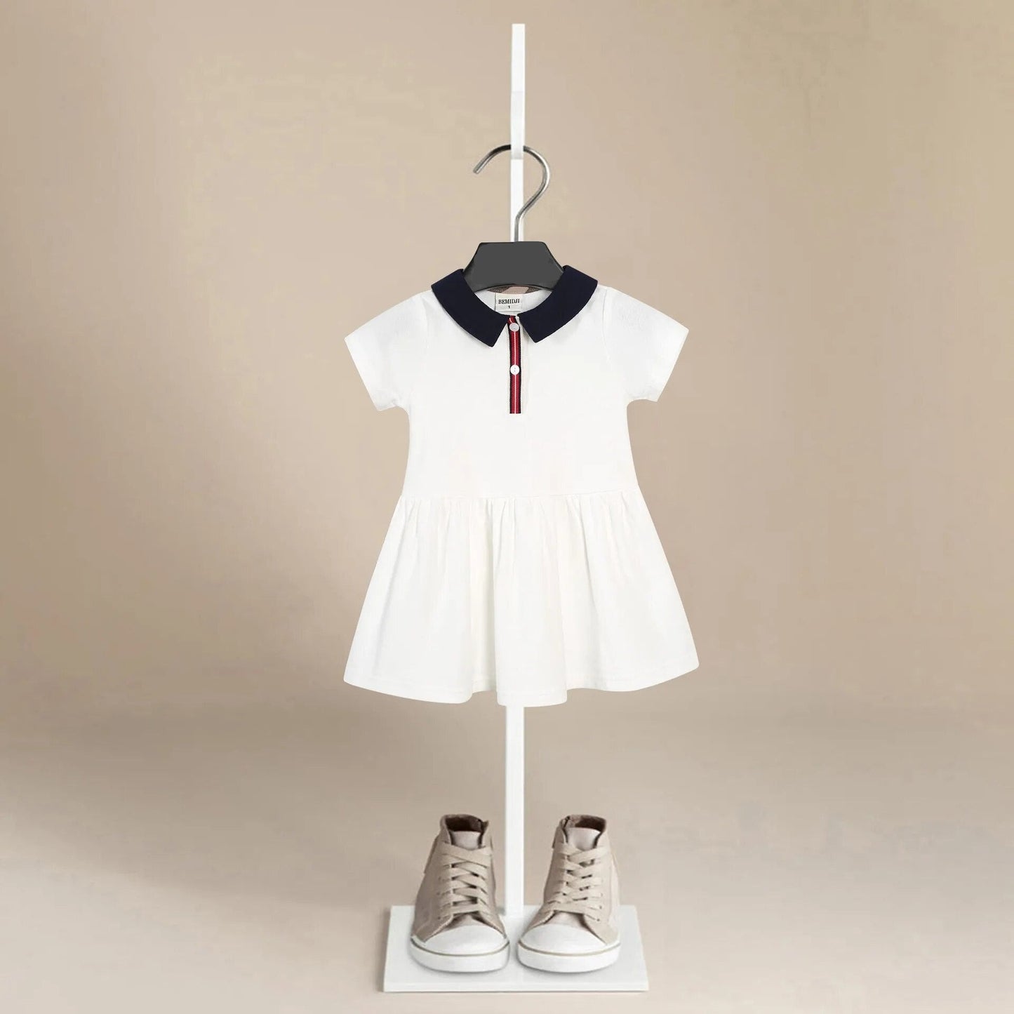 Organic Cotton Polo Dress