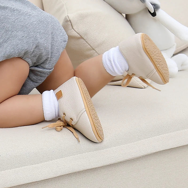 Toddler Leather First Walker Moccasins