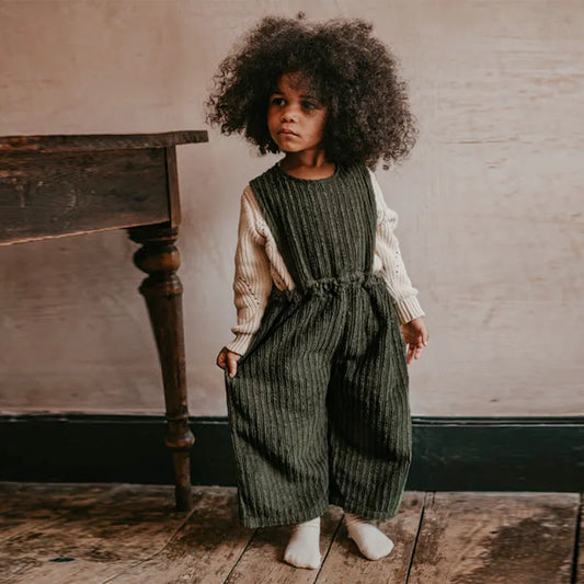 Corduroy Cotton Jumpsuit - Peachy Bloomers