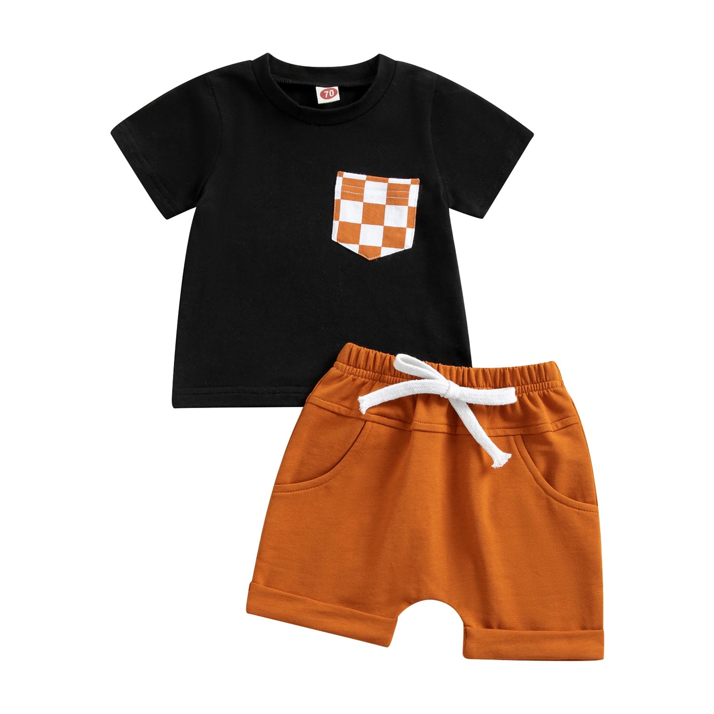 Baby 2-Piece T-shirt and Shorts Set - Peachy Bloomers