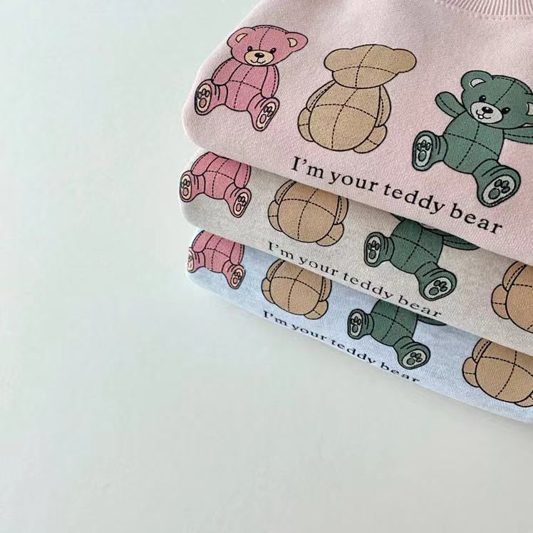 I am Your Teddy Bear Sweatshirt - Peachy Bloomers