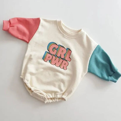 GRL PWR Mommy & Me Sweatshirt Set - Peachy Bloomers