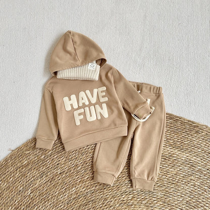 Have A Fun Sweatshirt and Sweatpants Set - Peachy Bloomers