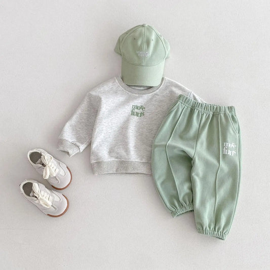 Baby More Fun Sweatshirt and Sweatpants Set