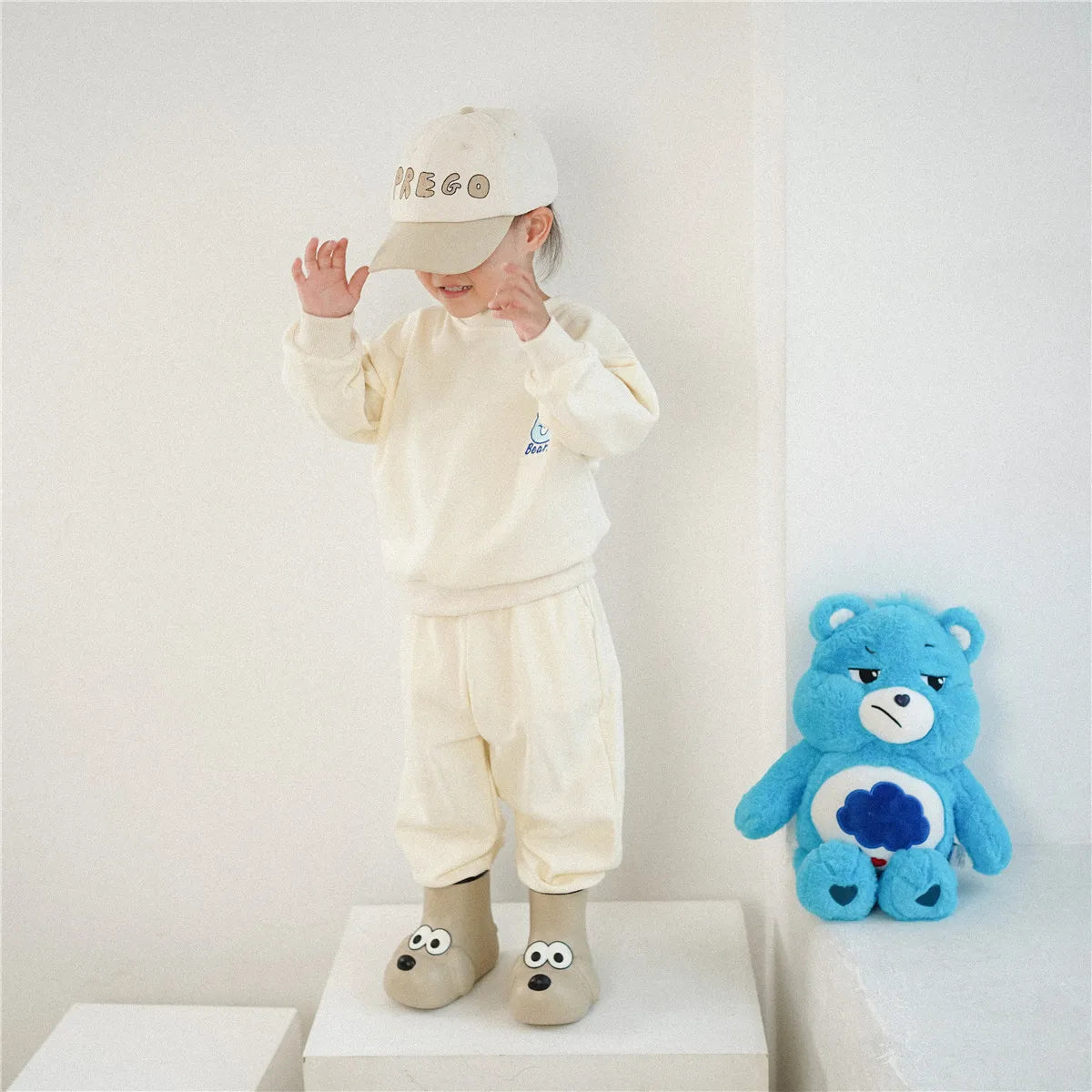 Bear Sweatshirt and Pants set - Peachy Bloomers