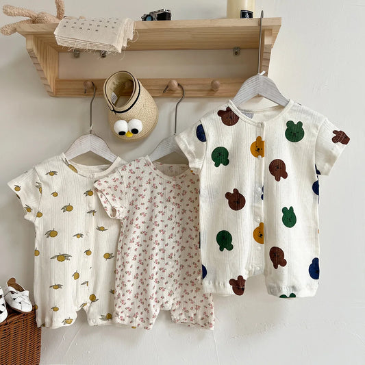 COTTON ROMPER SUIT - Peachy Bloomers