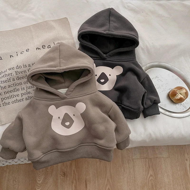 Bear Hoodie - Peachy Bloomers