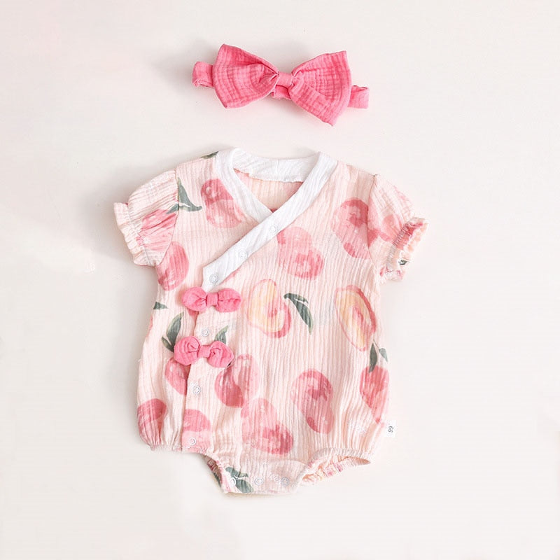 Peachy Baby Onesie