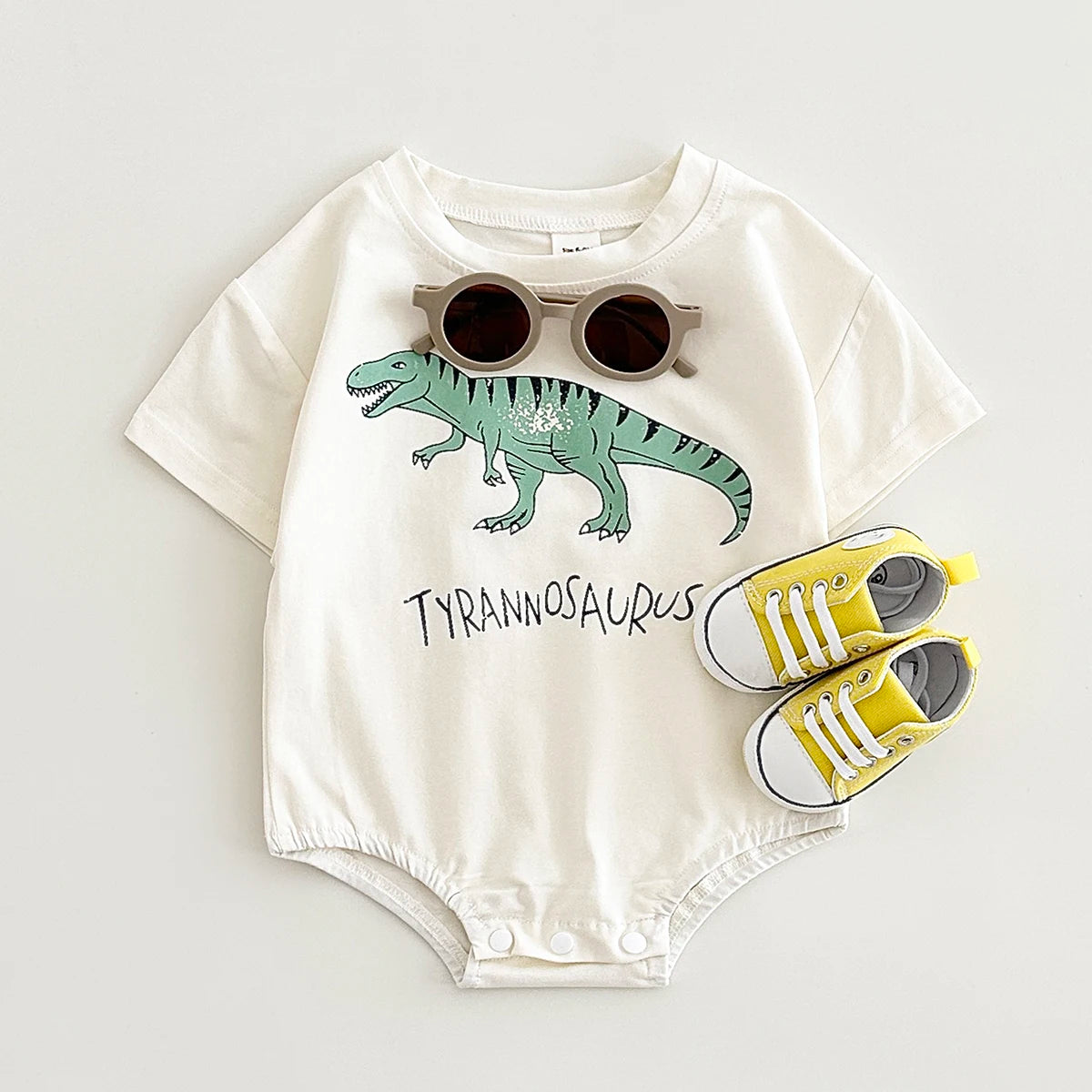 Dinosaur Cotton Baby Romper