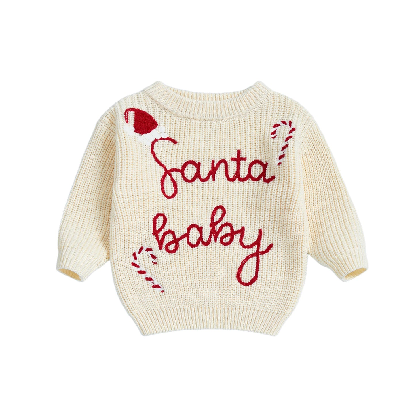 Toddler Christmas Knit Sweater - I ate Santas Cookies