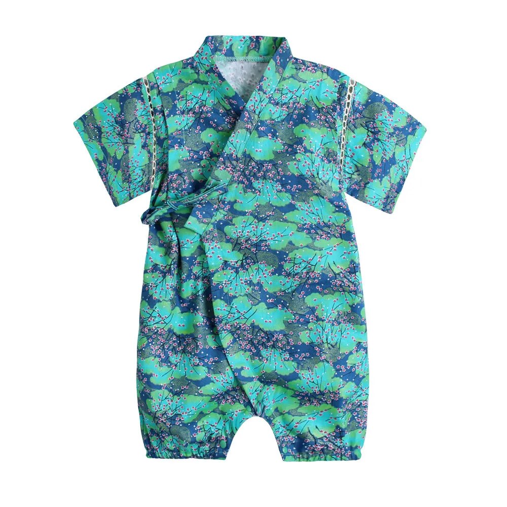 Baby Kimono Onesie - Peachy Bloomers