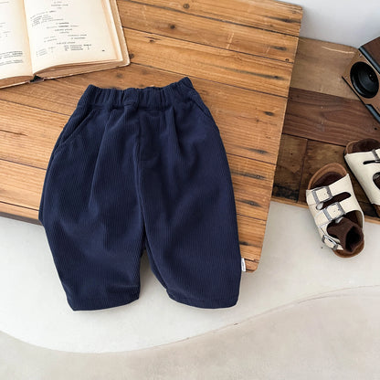 Boys' Corduroy Pants - Peachy Bloomers