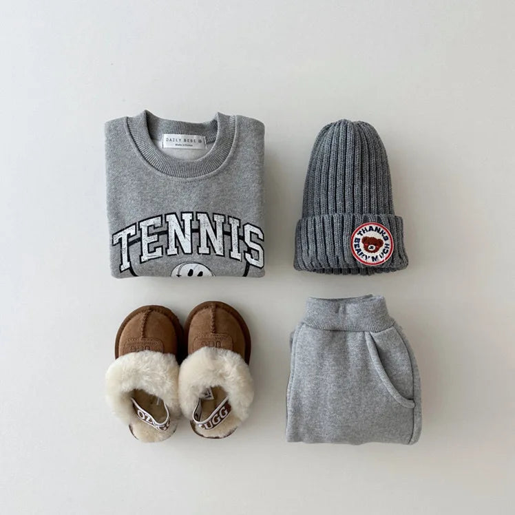 Tennis Sweatshirt and Sweatpants Set