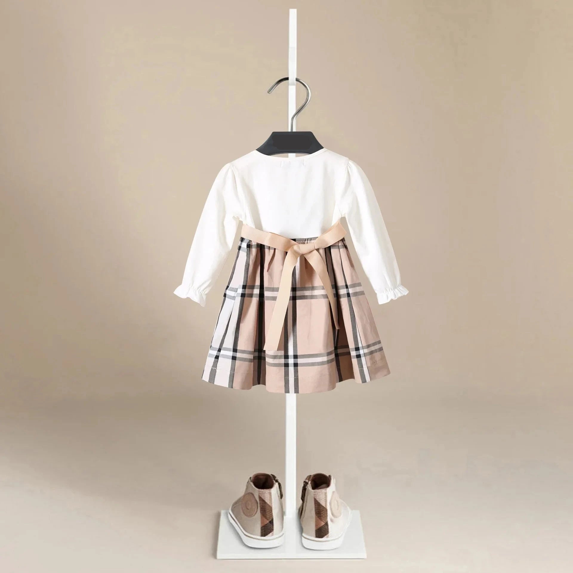 Clara Plaid Dress - Peachy Bloomers