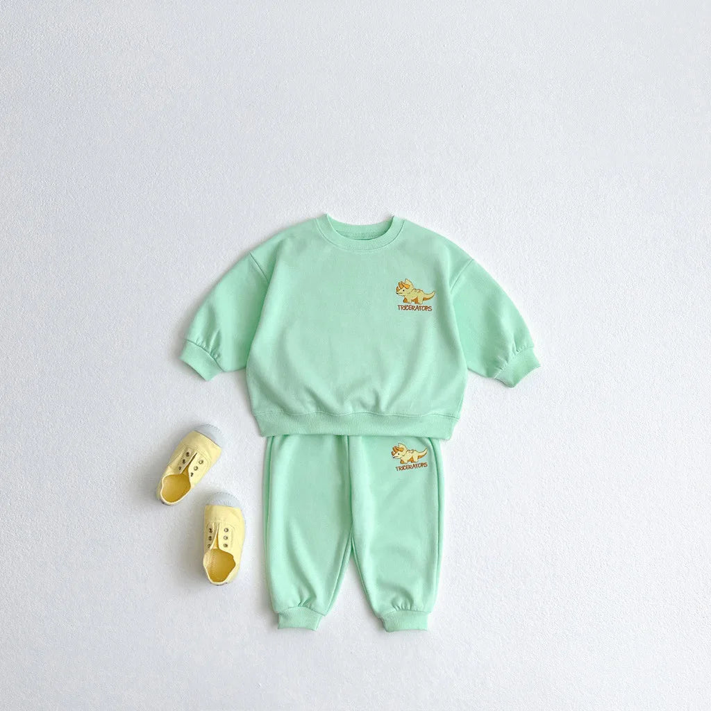 Dinosaur Sweatshirt and Pants Set - Peachy Bloomers