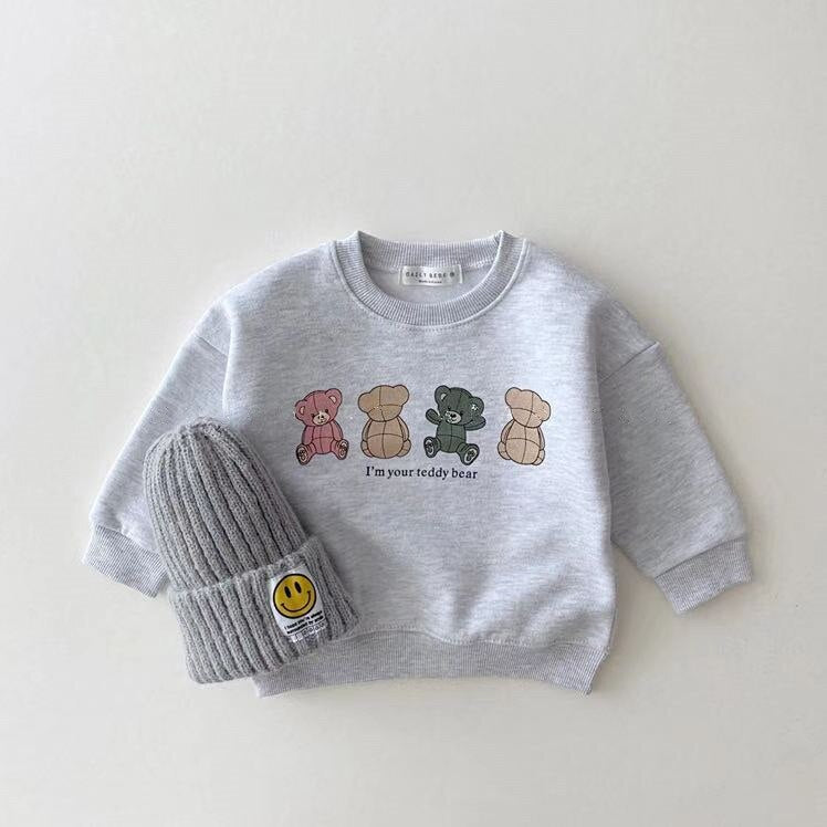 I am Your Teddy Bear Sweatshirt - Peachy Bloomers