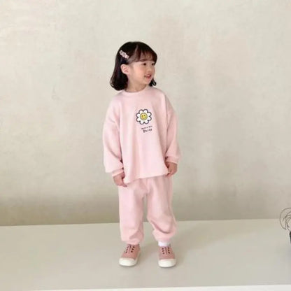 Daisy Sweatshirt and Sweatpants Set - Peachy Bloomers