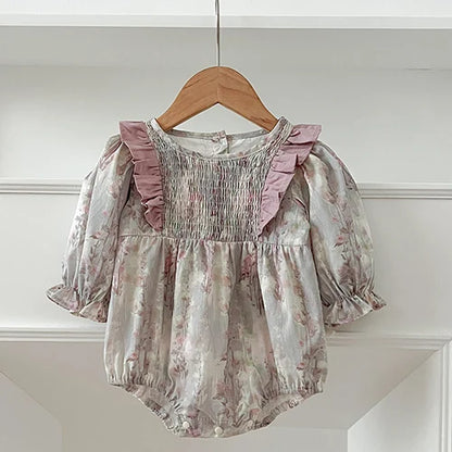 Baby Cotton Embroidery Romper