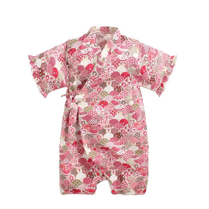 Baby Kimono Onesie - Peachy Bloomers