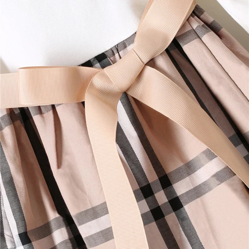 Clara Plaid Dress - Peachy Bloomers