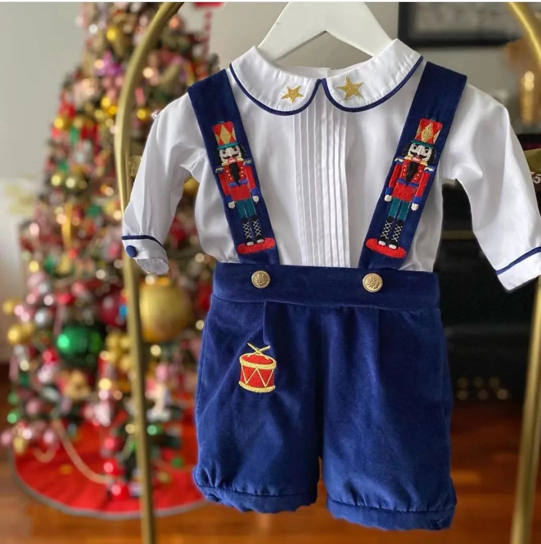 Nutcracker Christmas Two-Piece Set