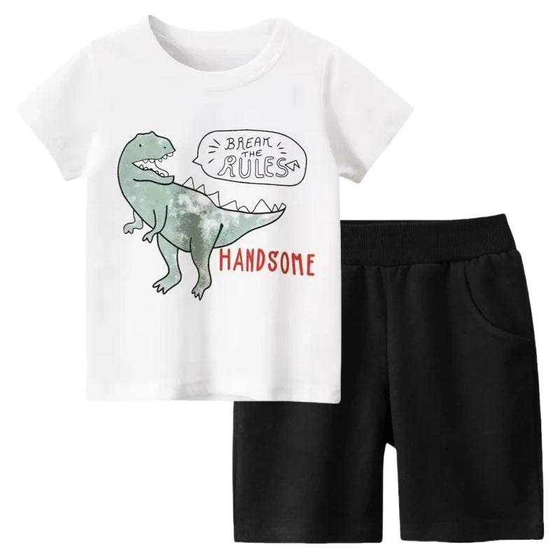 Dinosaur T-Shirt & Shorts Set