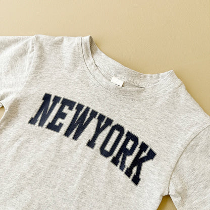 New York Cotton T-Shirt & Shorts Set
