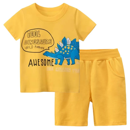 Dinosaur T-Shirt & Shorts Set