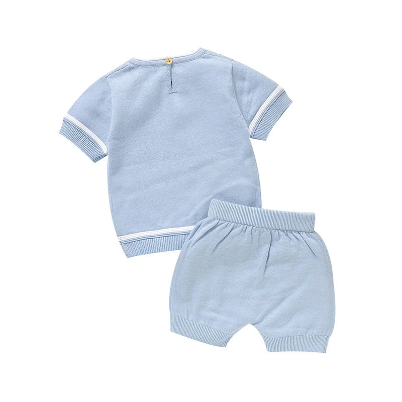 Maxwell Baby 2-Piece Cotton Knit Set