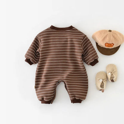 Bear Jumpsuit with Due Lining - Peachy Bloomers