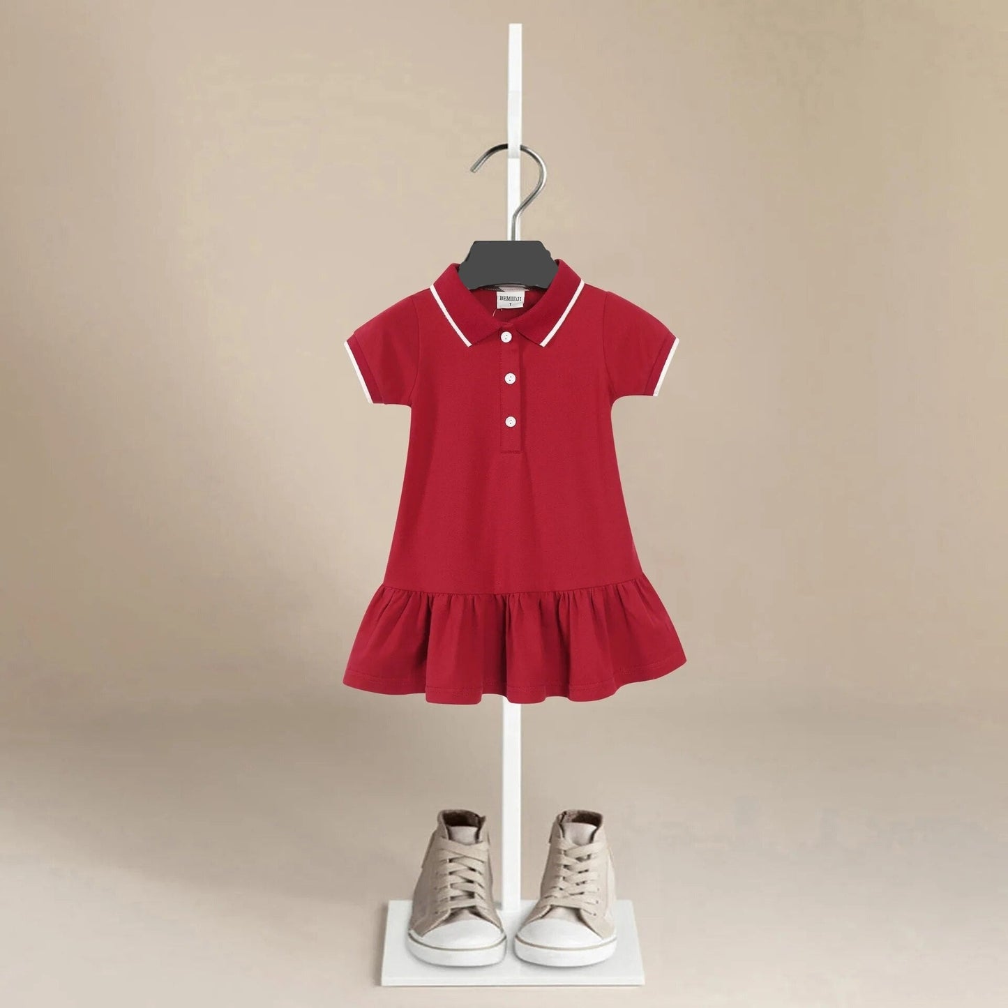 Organic Cotton Polo Dress