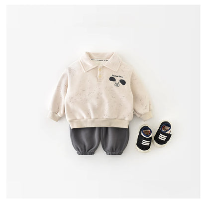 Puppy Fleece Toddler Sweatshirt & Sweatpants Set