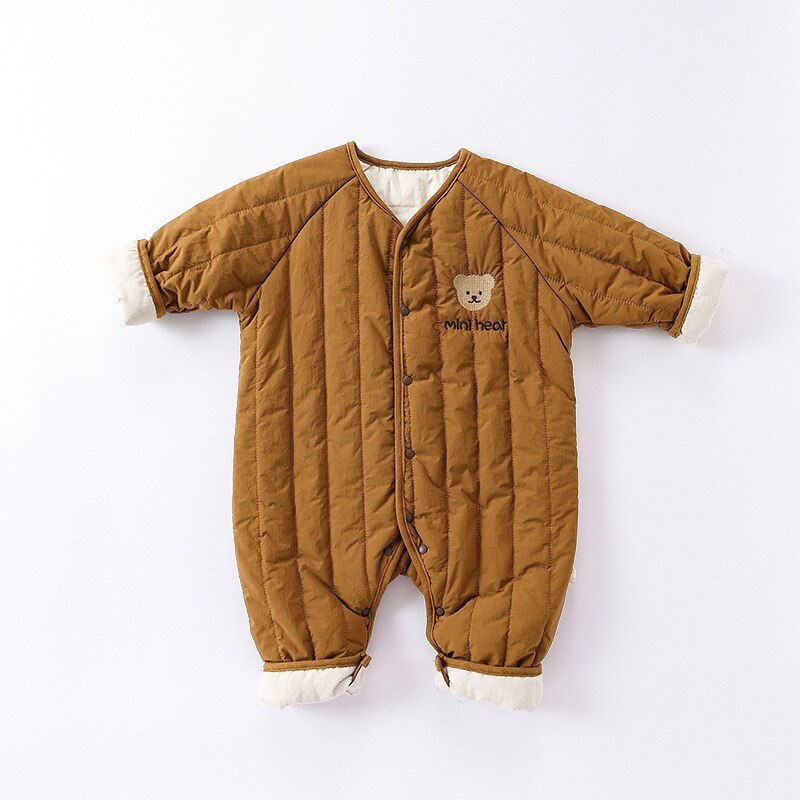 Quilted Baby Bear Jumpsuit