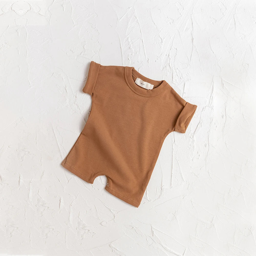 Casual Baby Cotton Romper - Peachy Bloomers