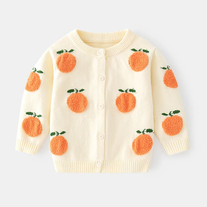 Orange Blossom Baby Cardigan