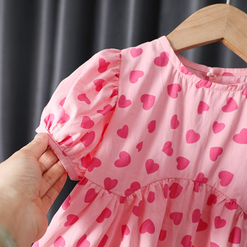 Barbie Heart Dress - Peachy Bloomers